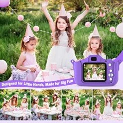 Kids Camera For Girls And Boys, Upgrade HD Digital Camera With Soft Silicone Cover, Toddler Camera Birthday Gifts Toys For Age 3 4 5 6 7 8 9 10 11 12,32GB SD Card,Video Recorder 1080P 16 Kids Camera For Girls And Boys, Upgrade HD Digital Camera With Soft Silicone Cover, Toddler Camera Birthday Gifts Toys For Age 3 4 5 6 7 8 9 10 11 12,32GB SD Card,Video Recorder 1080P -Folkmanis Toys Shop 61Wka1xiOyL