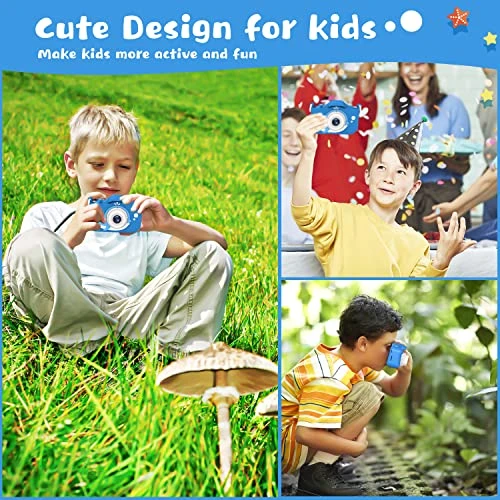 KeBuLe Kids Camera For Girls And Boys,Children Camera Digital Video, Kids Camera 2.0 Inches Screen 20.0MP Video, 32GB SD Card Include, Kid Toys Gift For Birthday, Chrismats Gift For 3-12 Years Old 6 KeBuLe Kids Camera For Girls And Boys,Children Camera Digital Video, Kids Camera 2.0 Inches Screen 20.0MP Video, 32GB SD Card Include, Kid Toys Gift For Birthday, Chrismats Gift For 3-12 Years Old - Image 4