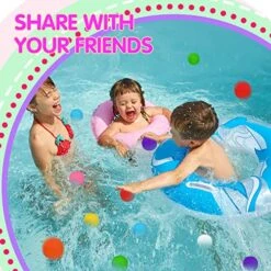 Deekin 500 Pcs Reusable Water Balloons For Kids Water Balls Water Games With 5 Pcs Mesh Bags Summer Outside Toys For Girls Boys Backyard Pool Outdoor Fun Game Play -Folkmanis Toys Shop 61YaO2WnZLL