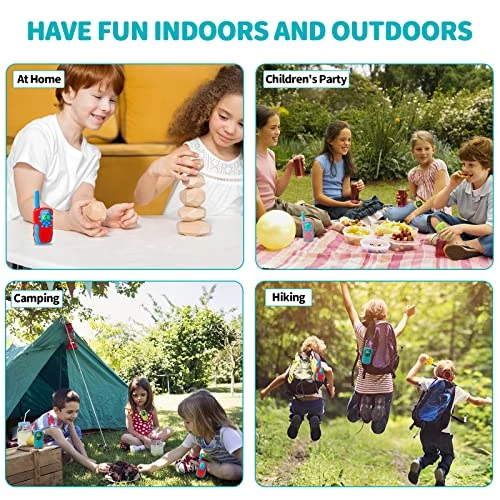 Walkie Talkies For Kids, Toys For 3-12 Year Old Boys Girls, 22 Channels 2 Miles Long Range Kids Walkie Talkies, Christmas Birthday Gifts Toys For Kids 3 Pack 6 Walkie Talkies For Kids, Toys For 3-12 Year Old Boys Girls, 22 Channels 2 Miles Long Range Kids Walkie Talkies, Christmas Birthday Gifts Toys For Kids 3 Pack - Image 4