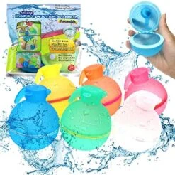 12 Pcs Reusable Water Balloons, Self Sealing Quick Fill, Water Bomb Splash Balls Rapid Fill Balloon With Storage Bag, Summer Toys Outdoor Games For Kids Adults Beach Pool Party 20 12 Pcs Reusable Water Balloons, Self Sealing Quick Fill, Water Bomb Splash Balls Rapid Fill Balloon With Storage Bag, Summer Toys Outdoor Games For Kids Adults Beach Pool Party -Folkmanis Toys Shop 61aP6jOYbcL. AC