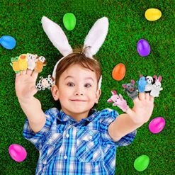 12 Pieces Easter Finger Puppets With Colorful Easter Eggs, Plush Animals Finger Puppets Easter Toys For Kids Easter Party Basket Stuffers, Easter Eggs Hunt Gift Exchange, Classroom Rewards 13 12 Pieces Easter Finger Puppets With Colorful Easter Eggs, Plush Animals Finger Puppets Easter Toys For Kids Easter Party Basket Stuffers, Easter Eggs Hunt Gift Exchange, Classroom Rewards -Folkmanis Toys Shop 61bKsATH0QL