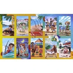 Summer Holiday Tarot: A Tropical Escape To Fun And Magic, 78 Cartoon Tarot Cards In Standard Size With Guidebook For Beginners - 4.75" X 2.75" (120mm X 70mm) 12 Summer Holiday Tarot: A Tropical Escape To Fun And Magic, 78 Cartoon Tarot Cards In Standard Size With Guidebook For Beginners - 4.75" X 2.75" (120mm X 70mm) -Folkmanis Toys Shop 61cPaRtSehL
