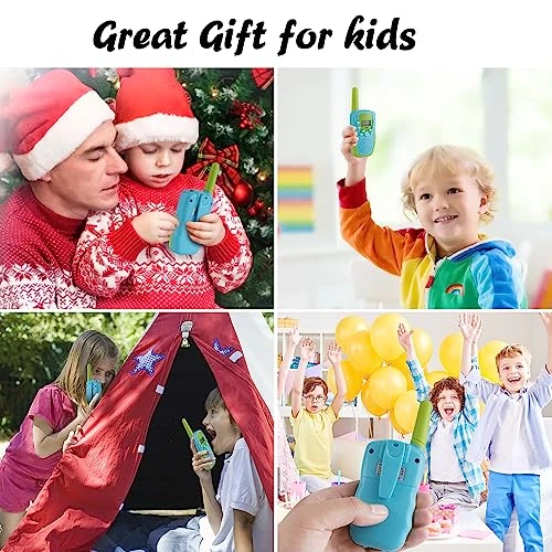 Toys For Boys And Girls Aged3-12:22-Channel2-Way Radio Walkie Talkies With Backlit LCD Screen, LED Flashlight, And VOX Function, Ideal For Outdoor, Camping, And Hiking Communication. 5 Toys For Boys And Girls Aged3-12:22-Channel2-Way Radio Walkie Talkies With Backlit LCD Screen, LED Flashlight, And VOX Function, Ideal For Outdoor, Camping, And Hiking Communication. - Image 3