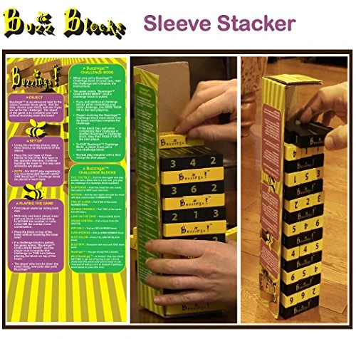 BuzzBlocks An Advanced Twist To The Classic Wooden Stacking Game, Top Educational Toy Building Set For Kids, 54 Pieces With #1 Superior Bundle & Premium Packaging, 1 Or More Players Ages 6 And Up 5 BuzzBlocks An Advanced Twist To The Classic Wooden Stacking Game, Top Educational Toy Building Set For Kids, 54 Pieces With #1 Superior Bundle & Premium Packaging, 1 Or More Players Ages 6 And Up - Image 3