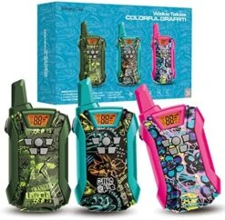 Walkie Talkies For Kids, Long Range Walky Talky, Two Way Radio Kid Toy, Birthday Gift For 3-12 Year Old Girl, Boy And Family For Outdoor, Camping, Hiking -Folkmanis Toys Shop 61dnOGZC10L. AC