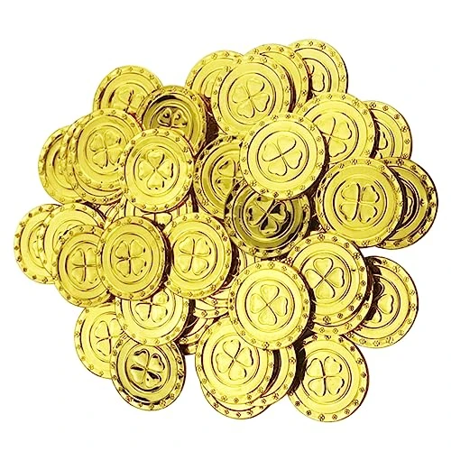 Alasum 200 Pcs Pirate Toy Coins For Toy For Pirate Doubloon Gold Game Coins Pirate Coins Gold Coins For Golden Coins Gold Coins Lucky Coin Game Currency Yingshi Child 5 Alasum 200 Pcs Pirate Toy Coins For Toy For Pirate Doubloon Gold Game Coins Pirate Coins Gold Coins For Golden Coins Gold Coins Lucky Coin Game Currency Yingshi Child - Image 3