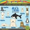 Playtime Felts Arctic Animals And Their Names Felt Set - Uncut -Folkmanis Toys Shop 61gVCk8eERL