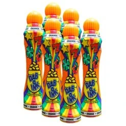 Dab-O-Ink Six Pack 4oz Orange Bingo Dauber
