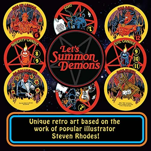 Cryptozoic Entertainment Let’s Summon Demons - Card & Dice Game - 2-5 Players - Steven Rhodes Artwork - Dynomite Games 4 Cryptozoic Entertainment Let’s Summon Demons - Card & Dice Game - 2-5 Players - Steven Rhodes Artwork - Dynomite Games - Image 2