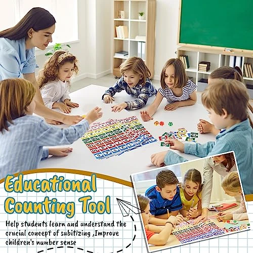 Jenaai 36 Pcs Dice Games For Educational Math Games Include 6 Pcs 20 Sided Colored Number Dices And 30 Pcs Math Cards Learning Math Kindergarten Games Classroom 7 Jenaai 36 Pcs Dice Games For Educational Math Games Include 6 Pcs 20 Sided Colored Number Dices And 30 Pcs Math Cards Learning Math Kindergarten Games Classroom - Image 5