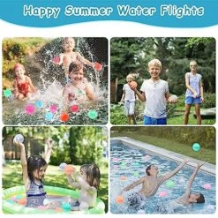 25Pcs Reusable Water Balloons - Latex-Free Soft Silicone Water Bomb Pool Toys, Quick-Fill Water Bomb For Kids & Adults All Ages Summer Fun Outdoor Party Games -Folkmanis Toys Shop 61j8pij7KEL