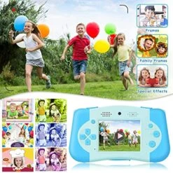GKTZ GKTZ Kids Camera For Boys, Kids Music Player Toddler Digital Camera With Flashlight Children Selfie Camera For 3 4 5 6 7 8 Year Old Boy With 16GB SD Card-Blue … 18 GKTZ GKTZ Kids Camera For Boys, Kids Music Player Toddler Digital Camera With Flashlight Children Selfie Camera For 3 4 5 6 7 8 Year Old Boy With 16GB SD Card-Blue … -Folkmanis Toys Shop 61kRBnfFalL