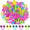 120 Pcs Eyeball Ring, Eye Finger Puppets, Wiggly Plastic Finger Eyeballs, Colorful Wiggly Eyes Rings Party Favor Toys For Classroom Reading Girls Boys Birthday Party Favors Game -Folkmanis Toys Shop 61kXG2tn3CL