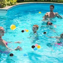 24 Pcs Water Balls,Water Balloons For Outdoor Toys And Games, Water Toys For Kids And Adults Boys And Girls - Summer Toys Ball For Pool And Backyard Fun -Folkmanis Toys Shop 61kmTsF9fML