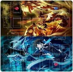 Sabermaster Card Rubber Mat - 2 Player, Square Playmat For Gamer 60x60cm/23.6x23.6inch (9) 24 Sabermaster Card Rubber Mat - 2 Player, Square Playmat For Gamer 60x60cm/23.6x23.6inch (9) -Folkmanis Toys Shop 61l28jhUuRL. AC