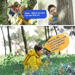 Walkie Talkie For Kids, 22 Channels 2 Way Radio 3 Km Long Range Walkie Talkies Handheld, Toys For 3-12 Year Old Boys Girls, Gift Toys For Boys And Girls To Outside, Hiking, Game Camping (Blue&Blue) -Folkmanis Toys Shop 61m8Z9j1tLL