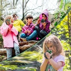 Walkie Talkies Watch, Spy Watch Army Toys For Kids Age 8-12, 7 In 1 Digital Watch Walkie Talkies, Two-Way Long Range Transceiver With Flashlight, Cool Spy Gadgets For Boy Girls -Folkmanis Toys Shop 61mP9anuAQS