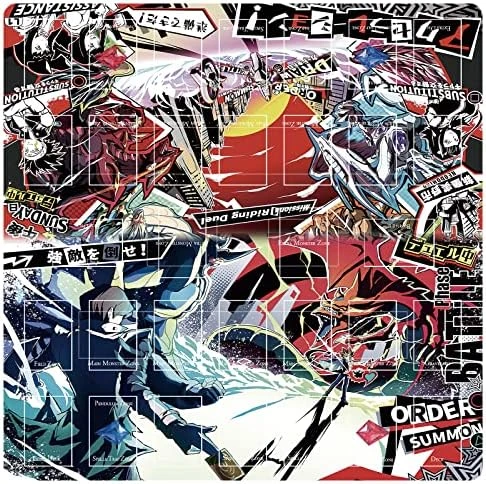 Sabermaster Card Rubber Mat - 2 Player, Square Playmat For Gamer 60x60cm/23.6x23.6inch (9) 12 Sabermaster Card Rubber Mat - 2 Player, Square Playmat For Gamer 60x60cm/23.6x23.6inch (9) - Image 10