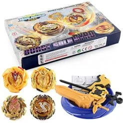 HVOPS Bey Burst Battle Turbo Evolution Star Storm Large Stadium Set With 4D Launcher And Grip Set Toys For Prime Metal Fusion