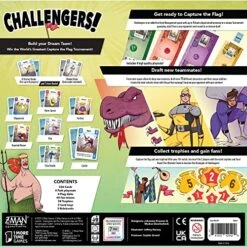 Challengers Card Game | Strategy/Interactive Deck Management Game | Fun Family Game For Adults And Kids | Ages 10+ | 1-8 Players | Average Playtime 45 Minutes | Made By Z-Man Games 8 Challengers Card Game | Strategy/Interactive Deck Management Game | Fun Family Game For Adults And Kids | Ages 10+ | 1-8 Players | Average Playtime 45 Minutes | Made By Z-Man Games -Folkmanis Toys Shop 61oE1Hc7UCL