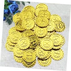 TOYANDONA Children Toys Pretend Toys Pirate Toy Trefoil Coins Pirate Coins Lucky Leprechaun Coin Kids Game Coins Gold Coins For Kids Plastic Gold Coins Lucky Coin Game Currency Trick 100pcs 15 TOYANDONA Children Toys Pretend Toys Pirate Toy Trefoil Coins Pirate Coins Lucky Leprechaun Coin Kids Game Coins Gold Coins For Kids Plastic Gold Coins Lucky Coin Game Currency Trick 100pcs -Folkmanis Toys Shop 61p8na8DbvL