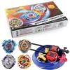 YC-58-6-Bey Battle Gyro Burst Battle Evolution Metal Fusion Attack Set With 4D Launcher Grip Set
