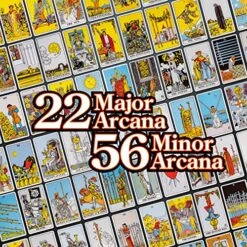 Prophet Tarot Cards With Guide Book, 78 Original Tarot Cards Deck Fortune Telling Game For Beginners Expert Readers, Classic Traditional Tarot Size 4.8" X 2.76" (Black) 11 Prophet Tarot Cards With Guide Book, 78 Original Tarot Cards Deck Fortune Telling Game For Beginners Expert Readers, Classic Traditional Tarot Size 4.8" X 2.76" (Black) -Folkmanis Toys Shop 61rBiP561lL