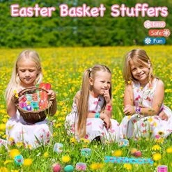 Disikaw 48Pcs Eater Party Favors Easter Slap Bracelets Easter Egg Filler Toys For Kids And Classes Easter Basket Stuffers Treats For Children Easter Bracelets Goodie Bag Fillers Easter Toys For Kids 9 Disikaw 48Pcs Eater Party Favors Easter Slap Bracelets Easter Egg Filler Toys For Kids And Classes Easter Basket Stuffers Treats For Children Easter Bracelets Goodie Bag Fillers Easter Toys For Kids -Folkmanis Toys Shop 61rFbV8R5TL