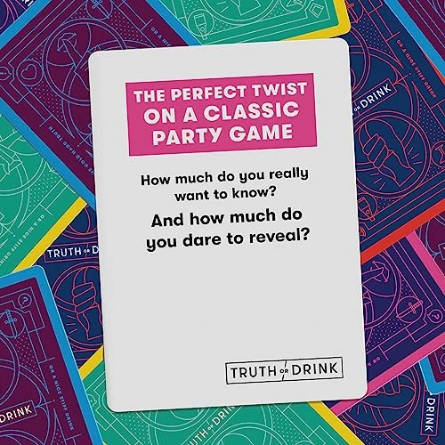 Truth Or Drink Original Card Game By Cut, 432 Hilariously Funny Questions + 55 Strategy Cards, Unleash Your Secret, Famed Social Media Game For Party & Game Night 6 Truth Or Drink Original Card Game By Cut, 432 Hilariously Funny Questions + 55 Strategy Cards, Unleash Your Secret, Famed Social Media Game For Party & Game Night - Image 4