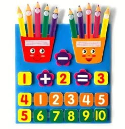 GENERIC Learning Numbers Felt Board