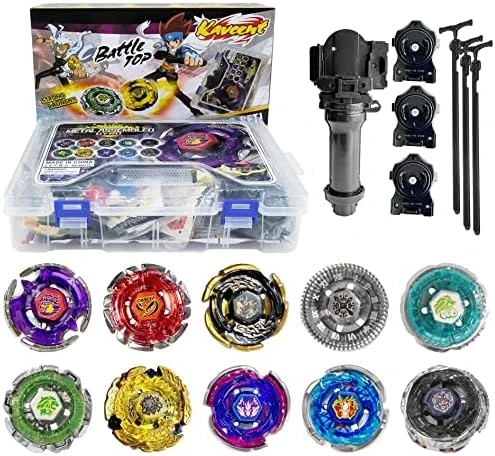Battle Burst Turbo Evolution Metal Fusion Set Super Large Stadium With 4D Launcher Grip Set Gt Sparking Blades Toys 9 Battle Burst Turbo Evolution Metal Fusion Set Super Large Stadium With 4D Launcher Grip Set Gt Sparking Blades Toys - Image 7