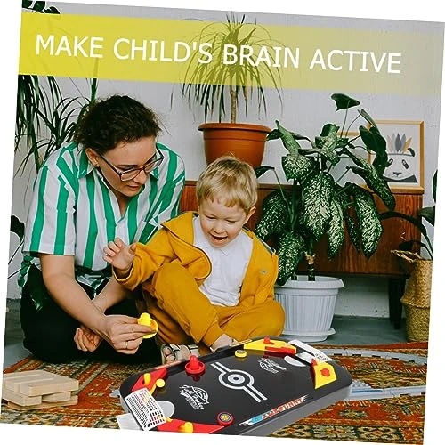 Alasum 2 Sets 2 Kid Toys Mini Chess Board Toys For Adults Mini Ice Hockey Toy Tabletop Ice Hockey Game Competition Board Game Basketball Shooting Toy Table Ice Hockey Game Toy Curling Air 4 Alasum 2 Sets 2 Kid Toys Mini Chess Board Toys For Adults Mini Ice Hockey Toy Tabletop Ice Hockey Game Competition Board Game Basketball Shooting Toy Table Ice Hockey Game Toy Curling Air - Image 2