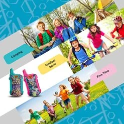 Walkie Talkies For Kids, Long Range Walky Talky, Two Way Radio Kid Toy, Birthday Gift For 3-12 Year Old Girl, Boy And Family For Outdoor, Camping, Hiking -Folkmanis Toys Shop 61uMfRBkdPL