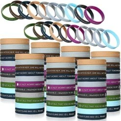 100 Pieces Bible Verse Bracelets Bulk Silicone Christian Scripture Bracelets WWJD Rubber Religious Spiritual Wristbands Inspirational Bracelet For Adult Teen Religious Gifts (Bright, Classic) -Folkmanis Toys Shop 61vILiWwhtL. AC