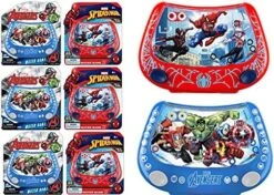 Marvel Classic Handheld Water Game (2 Units Assorted Style) Avengers & Spiderman Styles. Water Ring Arcade Toy Just Add Water. Stress Relief Fidget Toy For Kids And Adults. Game Toy BC-6901-2s -Folkmanis Toys Shop 61vRUugJtNL. AC
