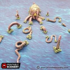 3DEGOS Kraken Monster DND Miniatures DND Terrain For Dungeons And Dragons, D&D, Wargaming, Pathfinder, D And D, Wargaming, Dungeons And Dragons Gift, Dungeon Master -Folkmanis Toys Shop 61wpkCAwolL