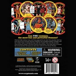 Cryptozoic Entertainment Let’s Summon Demons - Card & Dice Game - 2-5 Players - Steven Rhodes Artwork - Dynomite Games 9 Cryptozoic Entertainment Let’s Summon Demons - Card & Dice Game - 2-5 Players - Steven Rhodes Artwork - Dynomite Games -Folkmanis Toys Shop 61y2gYvLk6L