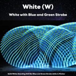 HoopHeads Luminati LED Hula Hoop With Remote 32 Unique Colors, Modes, And Effects - 44+ Bold Bright LEDs (28" Diameter - 5/8" HDPE) 14 HoopHeads Luminati LED Hula Hoop With Remote 32 Unique Colors, Modes, And Effects - 44+ Bold Bright LEDs (28" Diameter - 5/8" HDPE) -Folkmanis Toys Shop 61y8VrBLldL