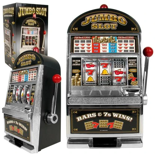 Trademark Poker Jumbo Slot Machine Bank - Replication 4 Trademark Poker Jumbo Slot Machine Bank - Replication - Image 2