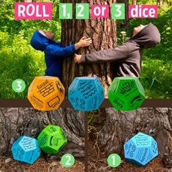 Rivajam Scavenger Hunt Game For Kids Ages 4-8, Toddler & Family Find It Game With Dice, Nature Educational Outdoor Toys Family Games For Kids Learning, Indoor And Outdoor Home & Camping Games For Kids -Folkmanis Toys Shop 61yr1HrBSvL