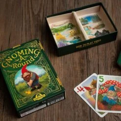 Grandpa Beck’s Gnoming A Round Card Game | A Fun Family Card Game | Enjoyed By Kids, Teens, & Adults | From The Creators Of Cover Your Assets | Ideal For 2-7 Players Ages 7+ -Folkmanis Toys Shop 712KBSHABwL