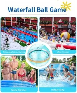 Reusable Water Balloons, Quick Self-Sealing Water Bomb For Adults Water Game, Water Balloons Quick Fill For Kids Toy, Water Splash Ball For Summer Toy And Party Supplies (12 Pcs)